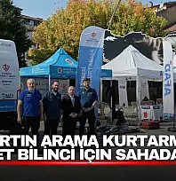 Bartın'da Afet Farkındalığı Etkinliği