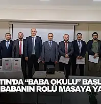 Bartın'da 'Baba Okulu' Başladı