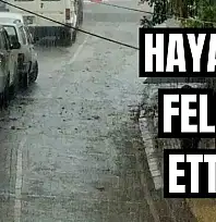 Bartın'da beklenen yağış başladı