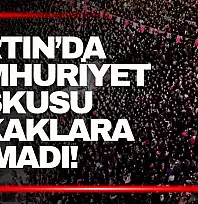 Bartın'da Cumhuriyet Bayramı Coşkusu