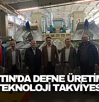 Bartın'da Defne Üretimine Teknoloji Takviyesi