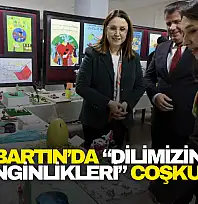 Bartın'da 'Dilimizin Zenginlikleri' Coşkusu