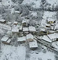 Bartın'da kar kalınlığı 1 metreyi aştı