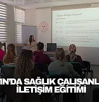 Bartın'da Sağlık Çalışanlarına İletişim Eğitimi