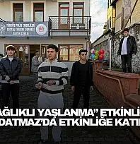 Bartın'da 'Sağlıklı Yaşlanma' Etkinliği: