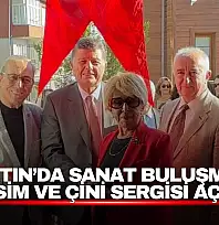 Bartın'da Sanat Buluşması: Resim ve Çini Sergisi Açıldı