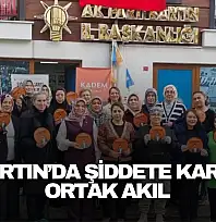 Bartın'da Şiddete Karşı Ortak Akıl