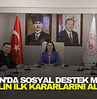 Bartın'da Sosyal Destek Masası Yılın İlk Kararlarını Aldı