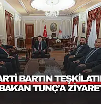 Bartın'dan Bakan Tunç'a Ziyaret