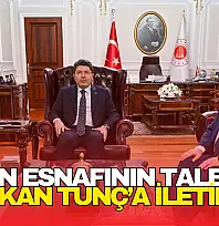 Bartın Esnafının Talepleri Bakan Tunç'a İletildi