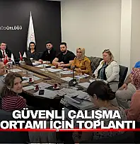 Bartın Gençlik ve Spor İl Müdürlüğünde İş Sağlığı ve Güvenliği Toplantısı