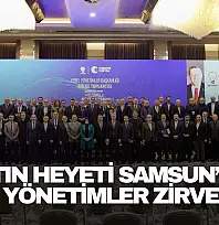 Bartın Heyeti Samsun'daki Yerel Yönetimler Zirvesinde