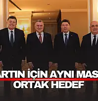 Bartın için aynı masada buluştular