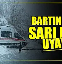 Bartın için sarı uyarı