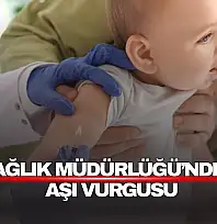 Bartın İl Sağlık Müdürlüğü'nden Aşı Vurgusu