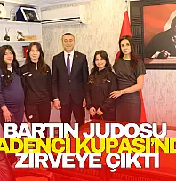 Bartın Judosu Madenci Kupası'nda Zirveye Çıktı
