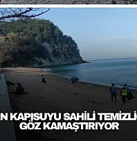 Bartın Kapısuyu Sahili Temizliğiyle Göz Kamaştırıyor