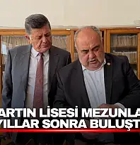 Bartın Lisesi Mezunları Yıllar Sonra Bir Araya Geldi