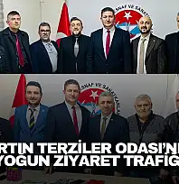 Bartın Terziler Odası'nda Yoğun Ziyaret Trafiği