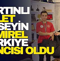 Bartınlı Atlet Hüseyin Demirel Türkiye İkincisi Oldu