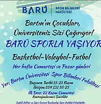 BARÜ'DE ücretsiz spor kursları başladı