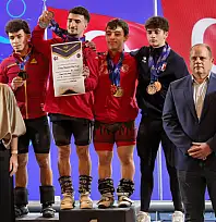 BARÜ'lü sporculardan Avrupa Halter Şampiyonası'nda 5 madalya