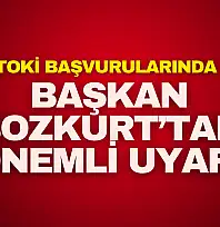 Başkan Bozkurt'tan Önemli Uyarı