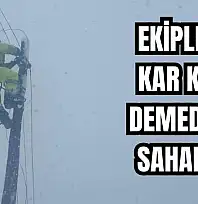 Başkent EDAŞ'tan yoğun mesai