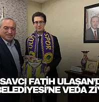 Başsavcı Fatih Ulaşan'dan Ulus Belediyesi'ne Veda Ziyareti