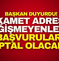 Başvuruları İptal Olacak