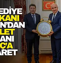 Belediye Başkanı Uzun'dan Adalet Bakanı Tunç'a Ziyaret