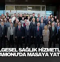 Bölgesel Sağlık Hizmetleri Kastamonu'da Masaya Yatırıldı