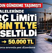 Borcu yoktur limiti 50 bin liraya yükseltildi