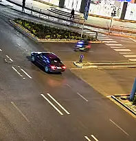 Çarptığı aracın camından içeri girmişti, o anlar kamerada