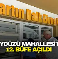 Çaydüzü Mahallesi'ne 12. Büfe Açıldı
