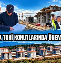 Çaydüzü'nde 288 konutun geçici kabulü başladı