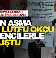 Çetin Asma ve Satı Lütfü Okçu Öğrencilerle Buluştu