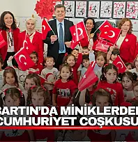 Çocuk Bakımevlerinde 29 Ekim Coşkusu Yaşandı