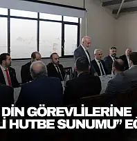 Din Görevlilerine 'Etkili Hutbe Sunumu' Eğitimi