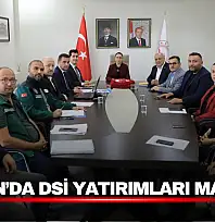 DSİ Yatırımları Vali Arslan Başkanlığında Değerlendirildi