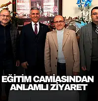 Eğitim Camiasından Anlamlı Ziyaret