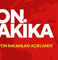Enflasyon rakamları açıklandı!