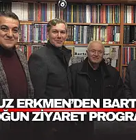 Erkmen'den Bartın'da Yoğun Ziyaret Programı