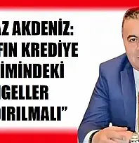 'Esnafın nefes almasını bekliyoruz'