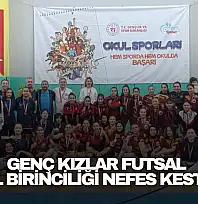 Genç Kızlar Futsal İl Birinciliği Nefes Kesti