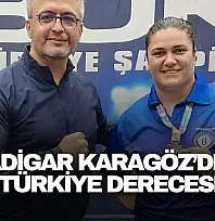 Genç Sporcu Yadigar Karagöz'den Türkiye Derecesi