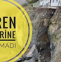 Göçen alanda çalışmalar sürüyor