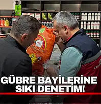 Gübre Bayilerine Sıkı Denetim