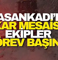 Hasankadı'da Kar Mesaisi