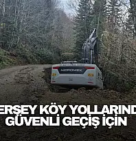 herşey Köy Yollarında  Güvenli Geçiş İçin